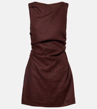 Aloisa linen minidress | Faithfull