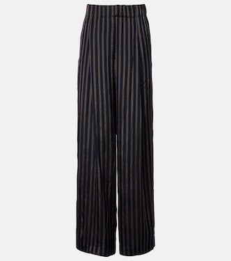 Striped wide-leg pants | Dries Van Noten