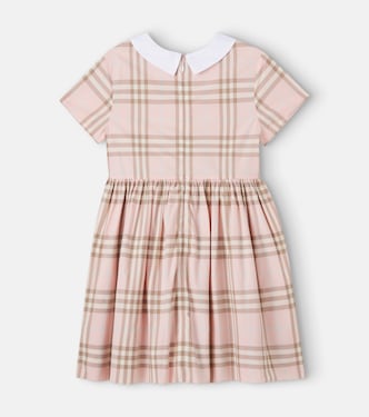 burberry pink dress Burberry Cotton-poplin Shirt Dress