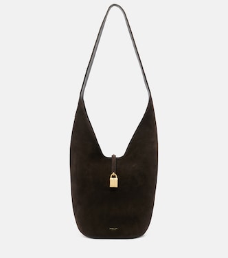 Siena Medium suede shoulder bag | DeMellier