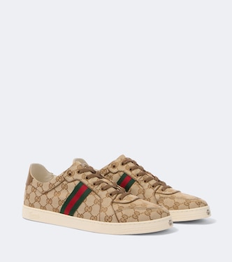 Stretch GG canvas 로우탑 스니커즈 | Gucci