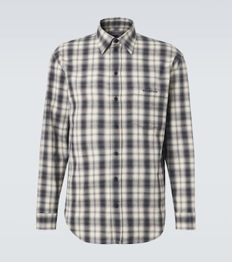 Hemd aus Baumwollflanell | Balenciaga