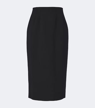 Bleistiftrock aus Schurwolle | Dolce&Gabbana