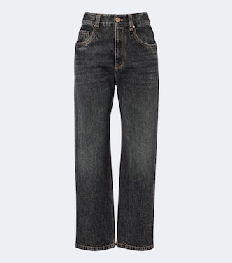 Cropped Straight Jeans | Brunello Cucinelli