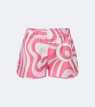 Shorts Marmo aus Seiden-Twill | Pucci