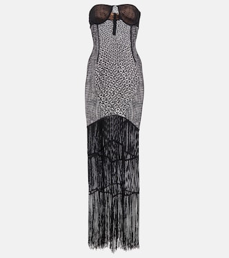 Liv fringed maxi dress | Khaite