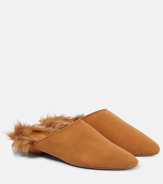 Slippers Otto aus Veloursleder | Khaite