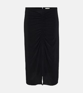 Joella ruched jersey midi skirt | Isabel Marant