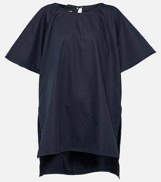Oversized cotton and silk T-shirt | CO