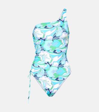 Bodrum one-shoulder floral swimsuit | Melissa Odabash