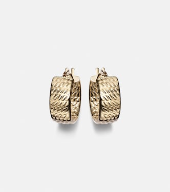 Boucles d'oreilles Le Groove en or 14 ct | Stone and Strand