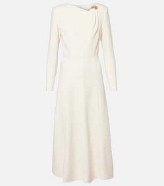 Crêpe satin cocktail dress | Roland Mouret