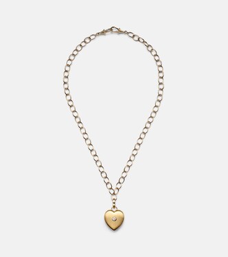 Collier Heart en or 18 ct, 14 ct et diamant | Marie Lichtenberg