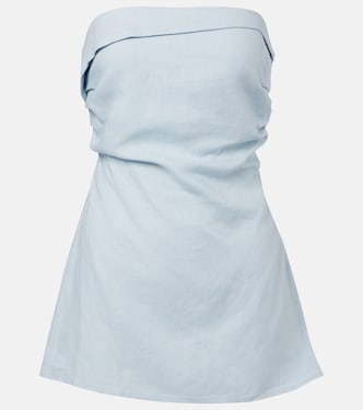 Top Boe Tunic de lino sin tirantes | Faithfull