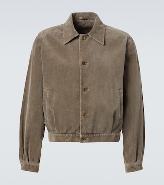 Cotton corduroy blouson jacket | Auralee