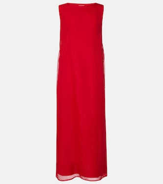 Robe longue Jools en soie | Altuzarra