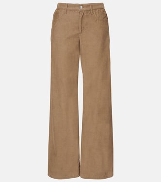 Eglitta corduroy straight pants | The Row