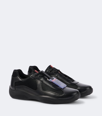 Sneakers America's Cup mit Leder | Prada