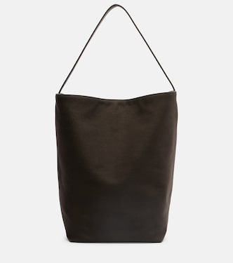 N/S Park Large canvas and leather tote bag | The Row