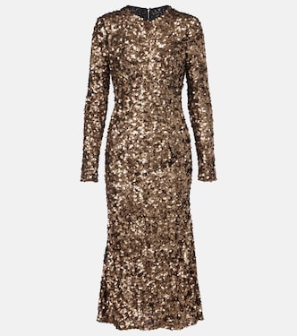 Sequined midi dress | Dolce&Gabbana