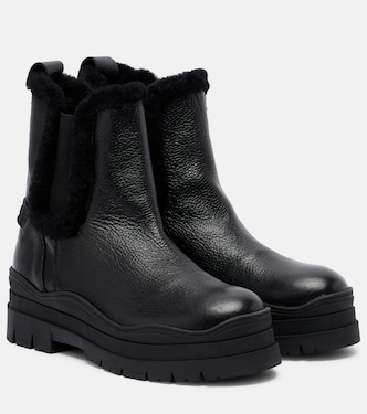 Chelsea Boots Arosa aus Leder mit Shearling | Bogner