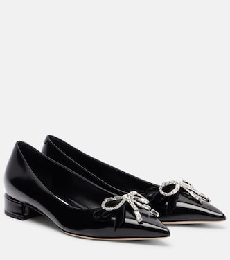 Ballerinas Auria aus Leder | Jimmy Choo