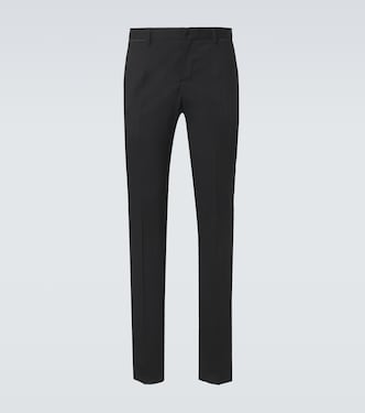 Wool and silk-blend tuxedo pants | Dolce&Gabbana