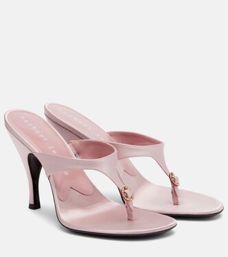 Sandalen Kiss And Tell aus Satin | Herbert Levine