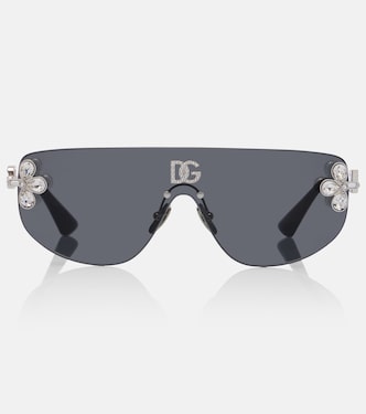Gafas de sol de aviador con cristales y DG | Dolce&Gabbana