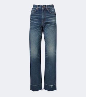 Faded straight jeans  | Chloé