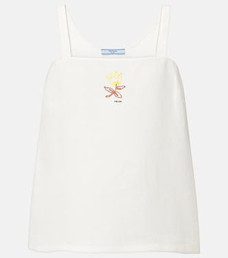 Top aus Jersey | Prada