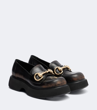 Loafers Horsebit aus Leder | Gucci