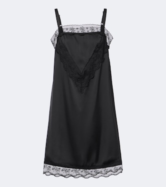 Lace-trimmed minidress | Simone Rocha