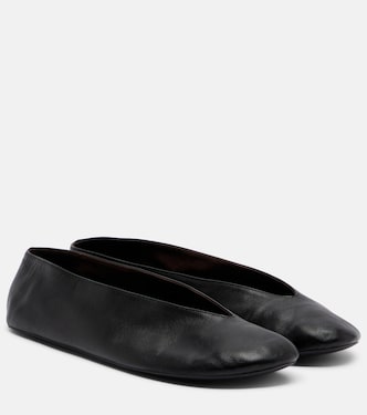 Fay leather ballet flats | The Row