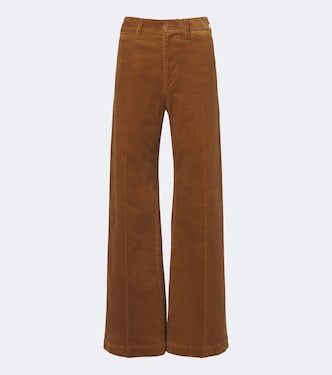 Cotton corduroy wide-leg pants | Polo Ralph Lauren