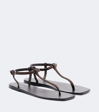Clara suede thong sandals | A.Emery