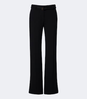 Belted wide-leg pants | Dries Van Noten