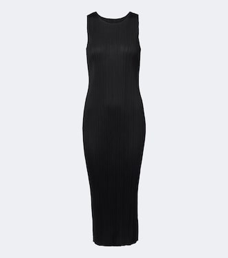 Vestido midi Basics plisado | Pleats Please Issey Miyake