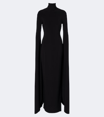 Turtleneck jersey gown | Norma Kamali