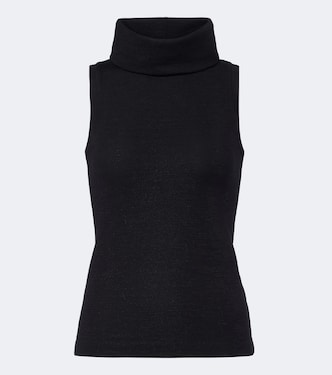 Top à col roulé en laine mélangée | Brunello Cucinelli