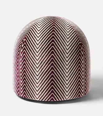 Ziggy velvet pouf | Missoni