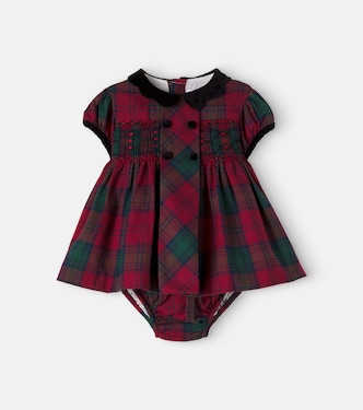 Bebé - Set de vestido y braga Arcadia de algodón | La Coqueta
