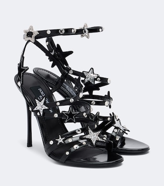 Embellished patent leather sandals | Dolce&Gabbana