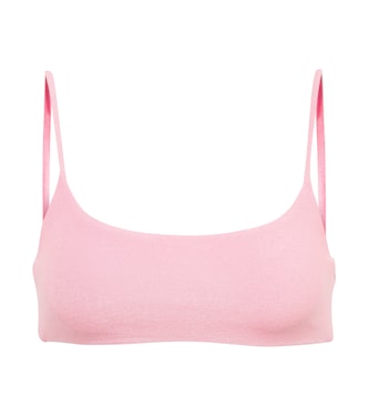 Muse Scoop terry bikini top | Jade Swim