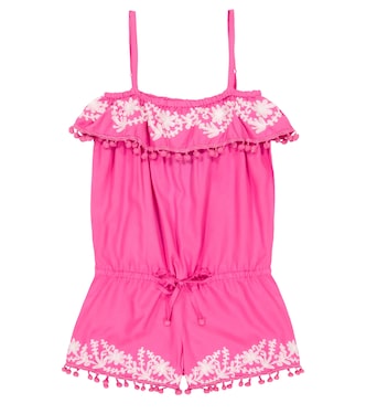 Baby Eisha embroidered playsuit | Melissa Odabash Kids