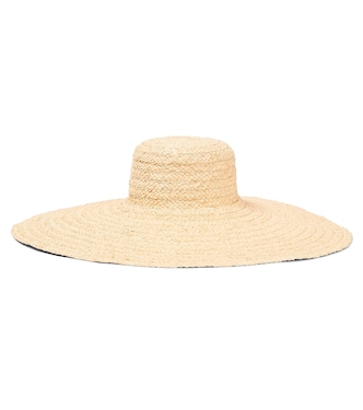 Caiba raffia sun hat | Bonpoint