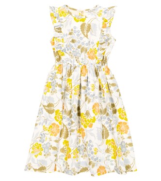 Gianni floral linen and cotton dress | The New Society
