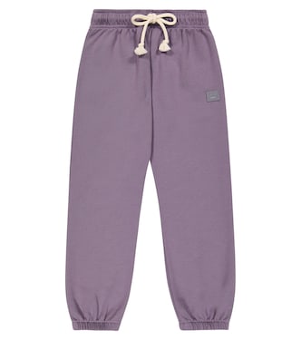 Mini Frack Face cotton sweatpants | Acne Studios Kids