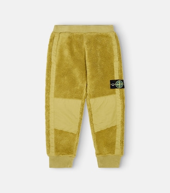 Cotton-blend sweatpants | Stone Island Junior