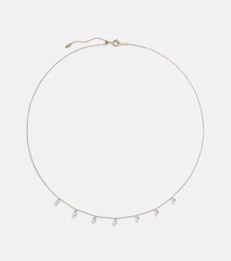 Halskette Danaé aus 18kt Gelbgold mit Diamanten | Persée